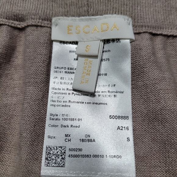 Escada Cashmere Blend Lounge Pant size S - Picture 5 of 10